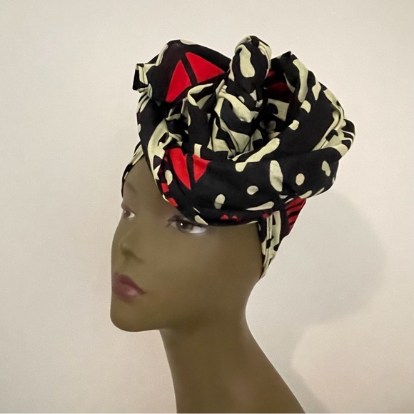 African Print Ankara Headwrap - Picture 5 of 10